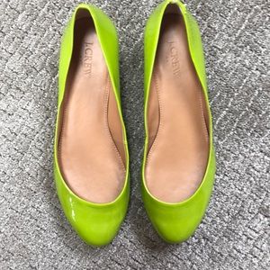 J. Crew Harper gold Heel Flats